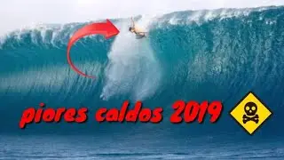 Piores caldos do surf 2019