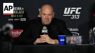 Dana White gets in heated exchange with reporter over Muhammad Ali Act questions