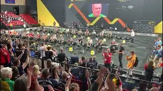 Megastimmung Indoor Rowing Invictus Games 2022