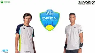 Felix Auger-Aliassime vs Alex De Minuar explosive 2nd set 💥| Cincinnati Open 2022