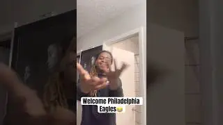 WELCOME HOME EAGLES 😂 #dallascowboys #fyp #philadelphiaeagles #nfl #wildcard