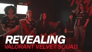 REVEALING REBELS VELVET - New VALORANT squad &diams;️&diams;️ #BeRebels