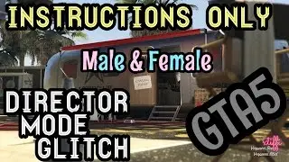 *PATCHED* GTA5 | Director Mode Glitch: *NEW* Female & Male Full Instructions ONLY Modded Outfits
