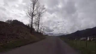 France Cantal Road Vic sur Cère Raulhac, Gopro / France Cantal Route Vic sur Cère Raulhac, Gopro