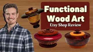 Functional Wood Art Etsy Shop Review | Selling on Etsy | Etsy Selling Tips | How to Sell on Etsy