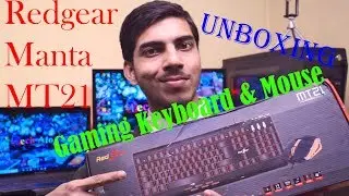 Redgear Manta MT21 Gaming Keyboard & Mouse Combo Unboxing | English | by Tech AtoZ