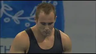 2004 Athens Olympics Artistic Gymnastics Ring Final Dimosthenis Tampakos, Jordan Jovtchev, Ma