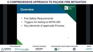 Module II : Fire Propagation in Fa&ccedil;ades - Fa&ccedil;ade Fire Safety In the IBC