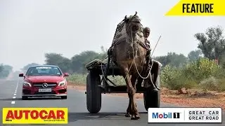 Exploring Rajasthan in a Mercedes CLA 35 AMG  | Great Car Great Road with Mobil 1 | Autocar India