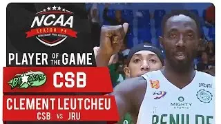 NCAA 94 MB: Clement Leutcheu's 20-14 earns PoG title as CSB wins | CSB vs. JRU | July 31, 2018