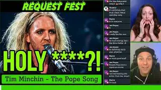 TIM MINCHIN - THE POPE SONG (REACTION) REQUEST FEST