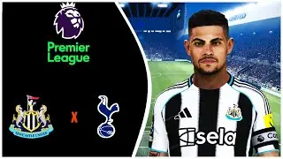 NEWCASTLE X TOTTENHAM - PREMIER LEAGUE 2025/26 - SIMULAÇÃO REALISTA - PES 2021 - GOGOSZ PATCH 