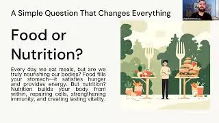 FOOD VS NUTRITION | WEIGHT LOSE COACH | FITNESS | WHY NUTRITION IMPORTANT | WELLNESS | HEALTH