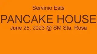 Servinio Eats Pancake House