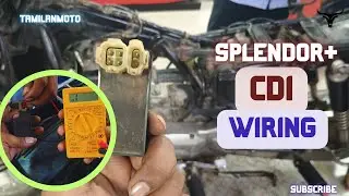 Splendor CDI Wiring | Splendor+ CDI Wiring details | Tamilanmoto