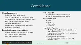 Virtual Learning  Webinar: Compliance and Early Intervention Programs with Georgia Cyber Academy