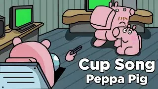 Cup Song Peppa Pig - Among Us Animation