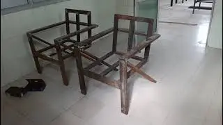 New design metal chair completed.