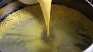 vibrating filter for orange juice