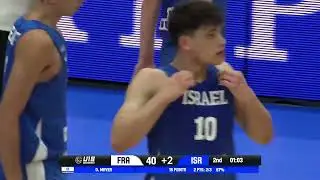 תקציר: ישראל 85 - צרפת 72 (חצי גמר אליפות אירופה לנוער)