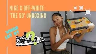 NIKE x OFF WHITE 'The 50' DUNK UNBOXING & ON FOOT | LOT ? OF 50 👀