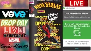 VeVe Drop Day LIVE &mdash; Spider-Man #3 Marvel Comics Blind Box NFT Drop &mdash; Torment: Часть 3, Тодд Макфарлейн