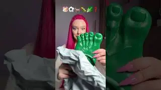 the WEIRDEST SLIPPERS in the world😱 subscribe for next part:) #funny #beauty #unboxing #haul