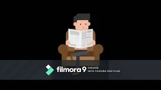 Man reading newspaper