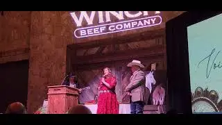 Gianna Hitsos & Finis Smith sing 