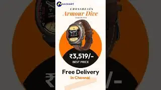 ⌚ Crossbeats &ndash; Smart Watch &ndash; Armour Dive Just ₹3,519/- Only | Maajkart - Online Shopping #shorts