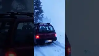 Subaru Forester #snowdrive #4x4 #car #snow #slovenia #mountains #山
