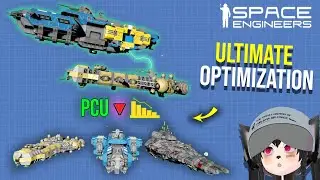 BEST Optimization Technique Many Ships Still Don't use, Space Engineers 2023 Ship Design Tutorial