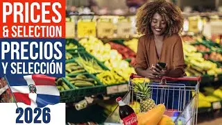 Prices & selection at the BIGGEST Supermarket in Dominican Republic (Food Groceries Shopping)