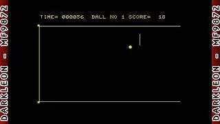 Squash - [ Commodore PET - Gameplay ]