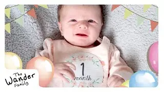 Cutest One Month Old Ever! | The Wander Family