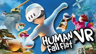 The Ultimate Wonky Physics Platformer in VR // Human Fall Flat VR (Quest 3)