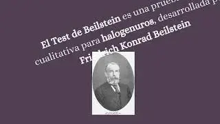 Halogenuro alquilo; Reacci&oacute;n Beilstein