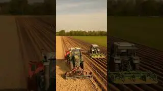 Kartoffeln Legen 2024 Landwirtschaft im G&auml;uboden #fendt820 #fendt714 #fendt #grimme