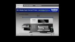 Brother GT-3 series Garment Printer Showcase
