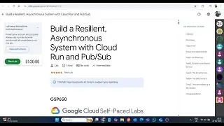 Создайте отказоустойчивую асинхронную систему с Cloud Run и Pub/Sub || Лабораторное решение || Ar...