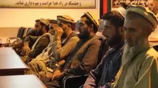 حاجي عبدالظاهر قدیر په مشرۍ د مرکز څخه راغلي پلاوي د امنیتي مسؤلینو او ولسونو سره ګډه غونډه وکړه .
