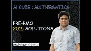 PRMO 2015 QUESTION 15 AND QUESTION 16 | PRE RMO 2015 QUESTION 15 AND QUESTION 16