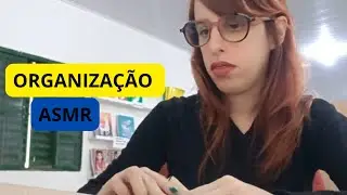 ASMR | Organização da Papelaria & Embalando Pedidos com Muito Cuidado