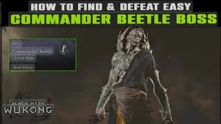 Black Myth: Wukong Beetle Commander fight