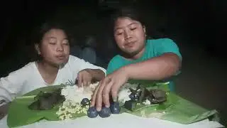 with sister we are making local mokbang🌬️🐮🐮