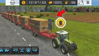 Fs 16 Make A LONGEST BALES TRAIN | Fs16 Gameplay | FARMING SIMULATOR 16 #fs16 
