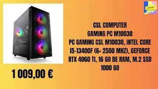PC Gamer CSL COMPUTER REF M10030