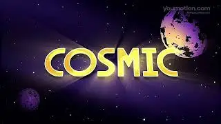 Cosmic Title Reveal - Space Intro Animation