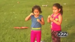 Kids Playing With Bubbles