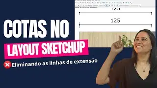 Configure DIMENSIONS in SketchUp LayOut